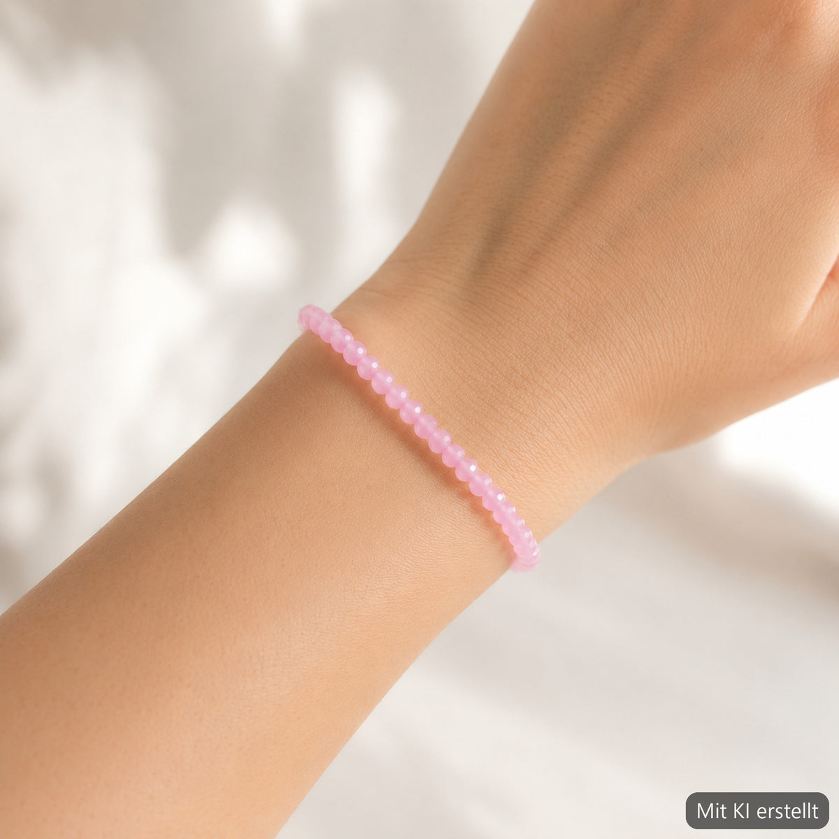 Pinkes Armband
