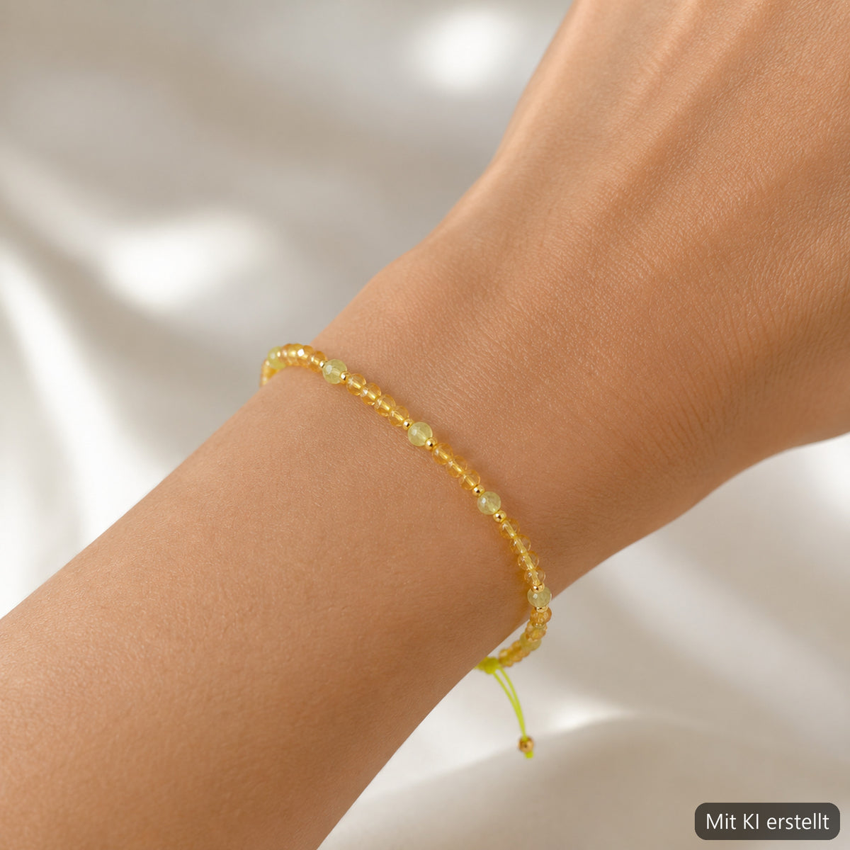 Gelbes Armband