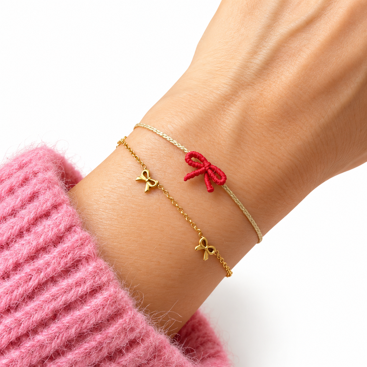 Armband mit Schleifen