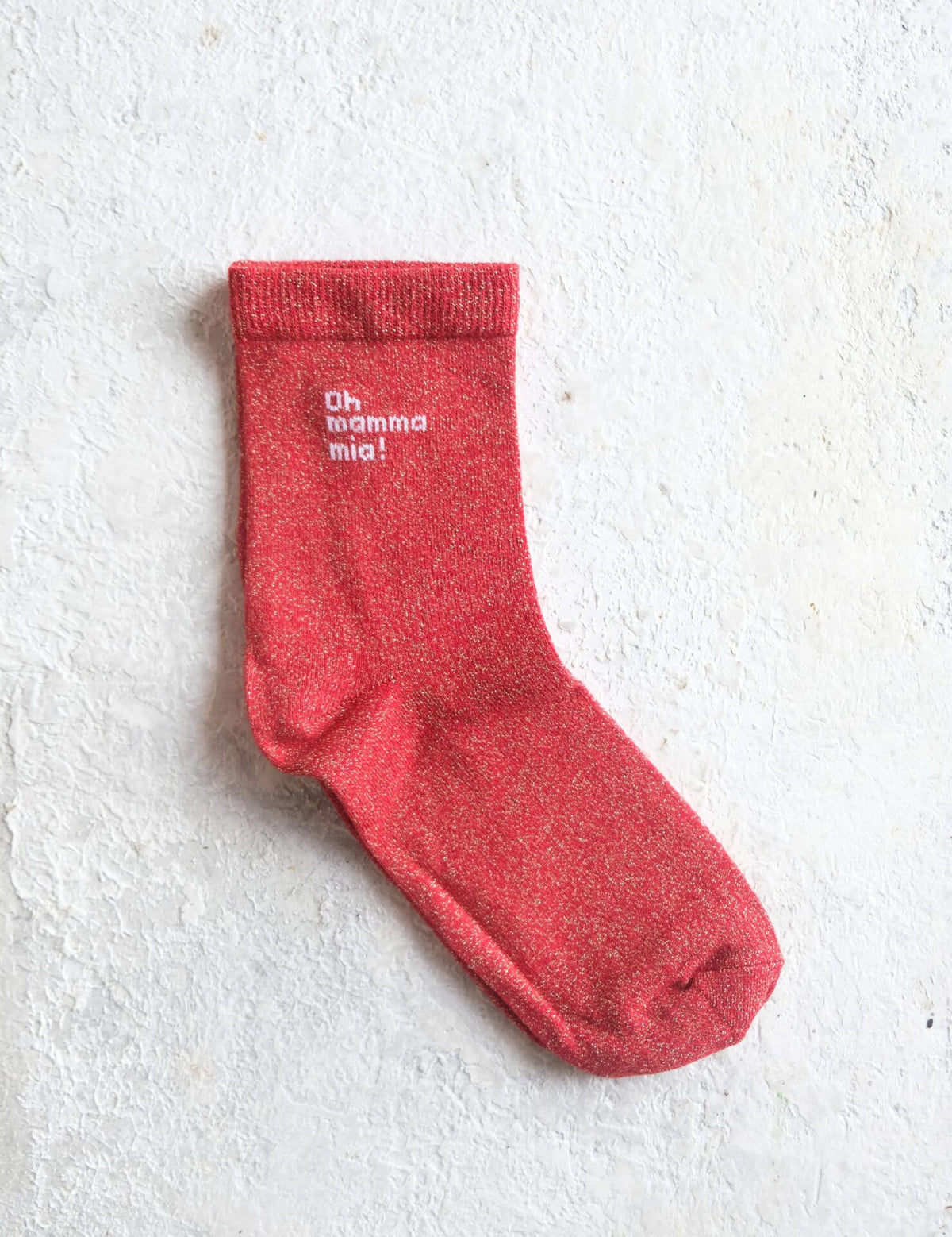 Socken „Oh mamma mia“