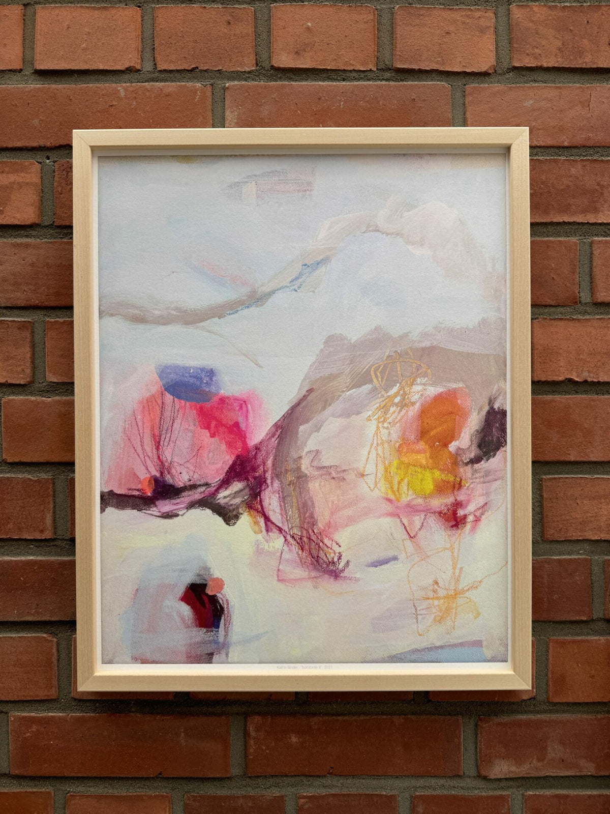 Horizonte 3, limitierter Kunstdruck von Katrin Sinder