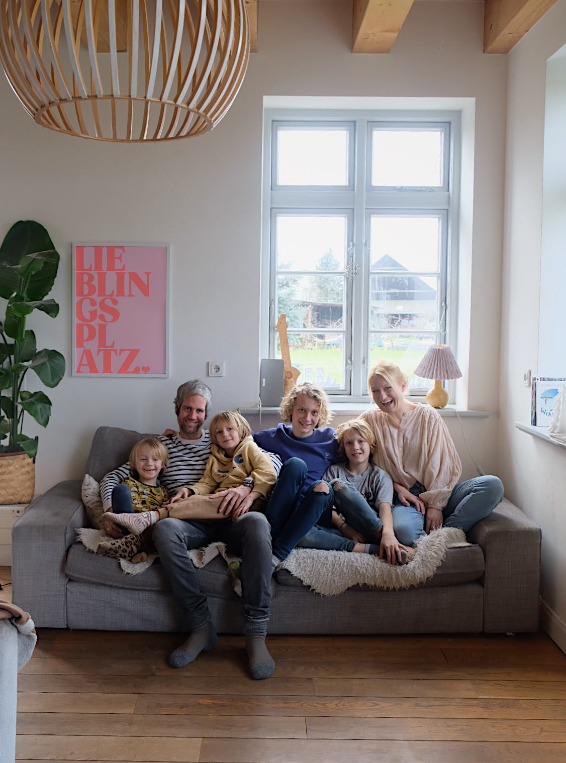 "Lieblingsplatz" Statement Poster