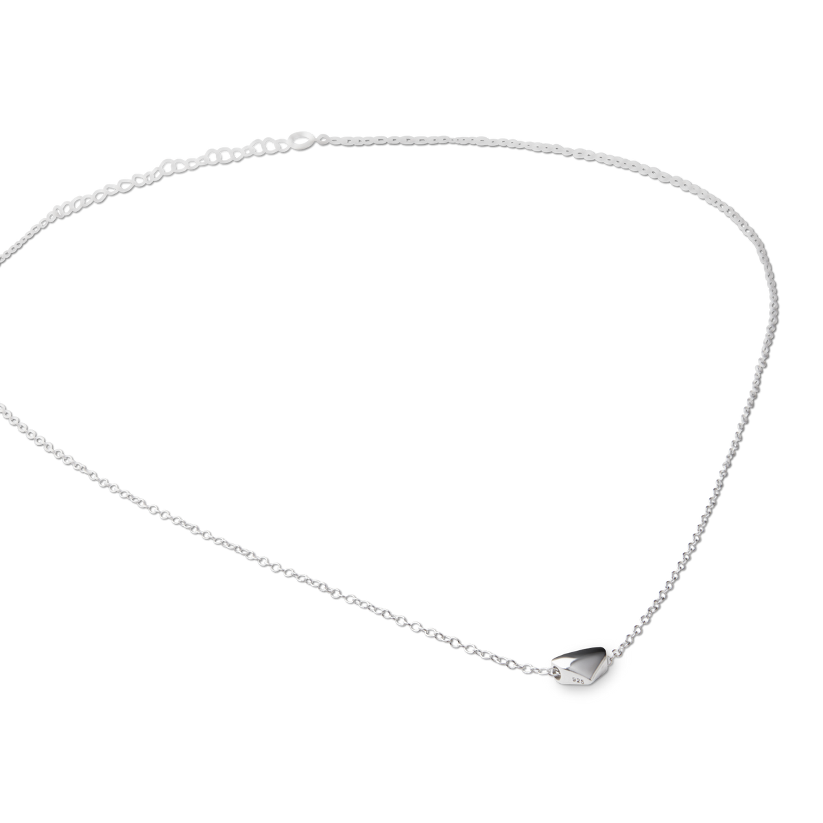 Silberne Herzchenkette