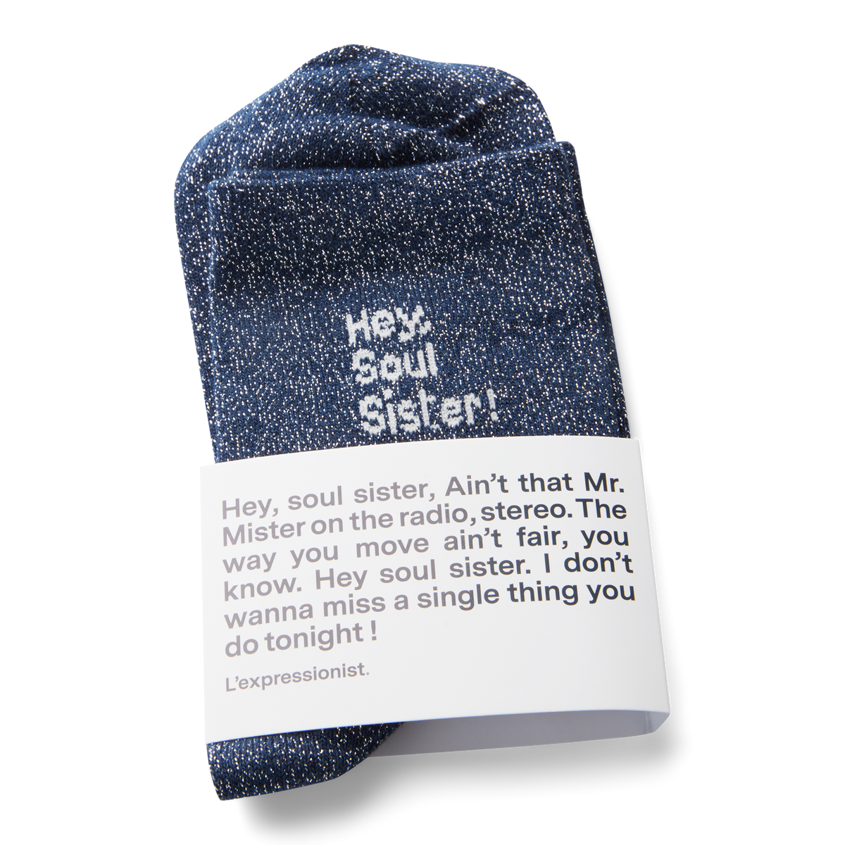 Socken „Hey, Soul Sister“