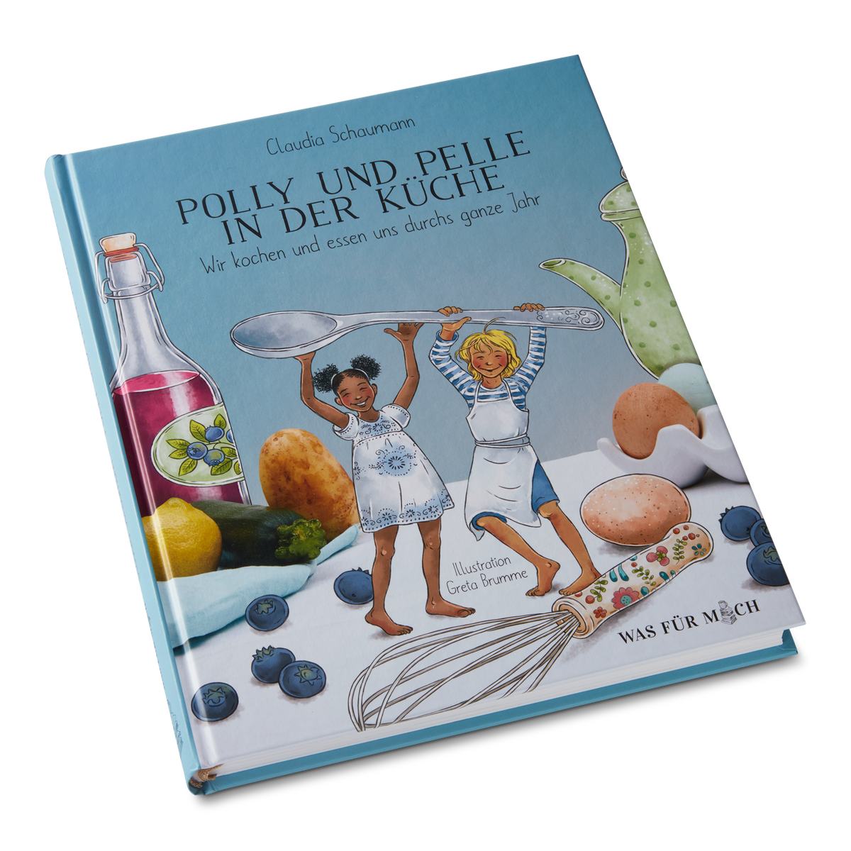 Polly und Pelle in der Küche