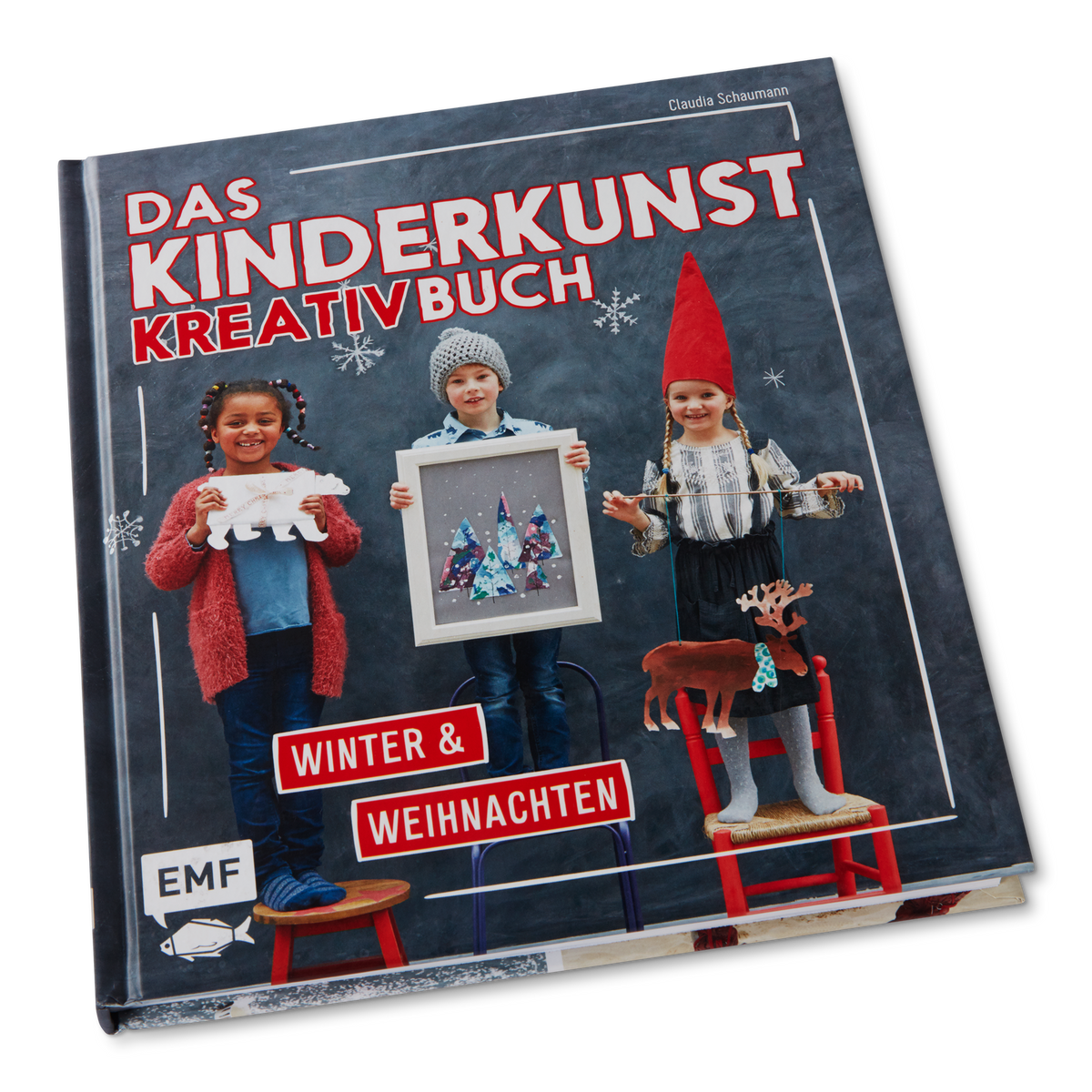 Das Kinderkunst-Kreativbuch – Winter und Weihnachten