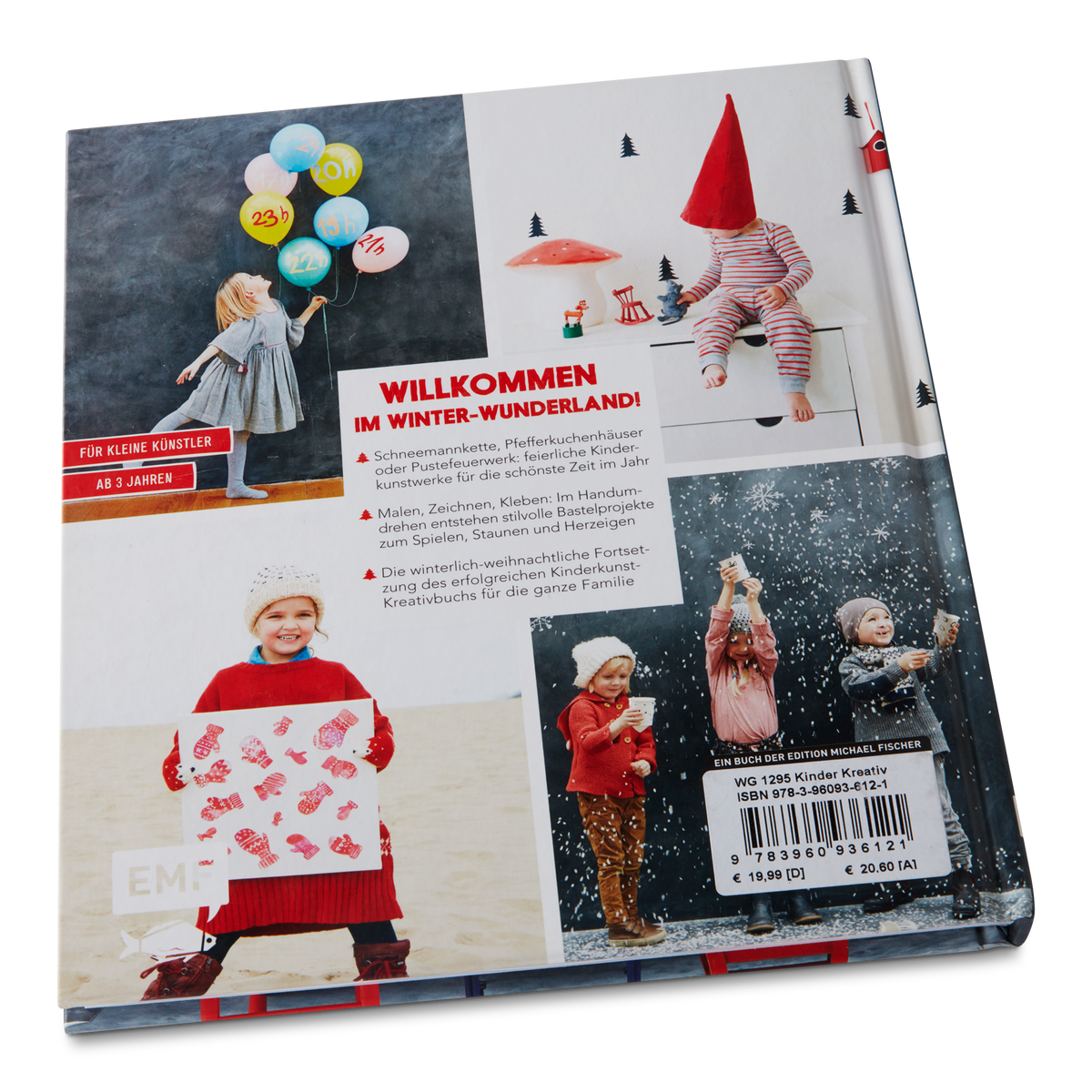 Das Kinderkunst-Kreativbuch – Winter und Weihnachten